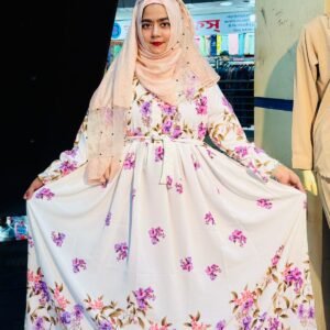 Pori Gown One Piece (White)